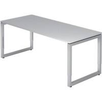 Bureau Hacmerbacher VRS19/5 R-Serie Gris clair 180 x 80 x 85 cm