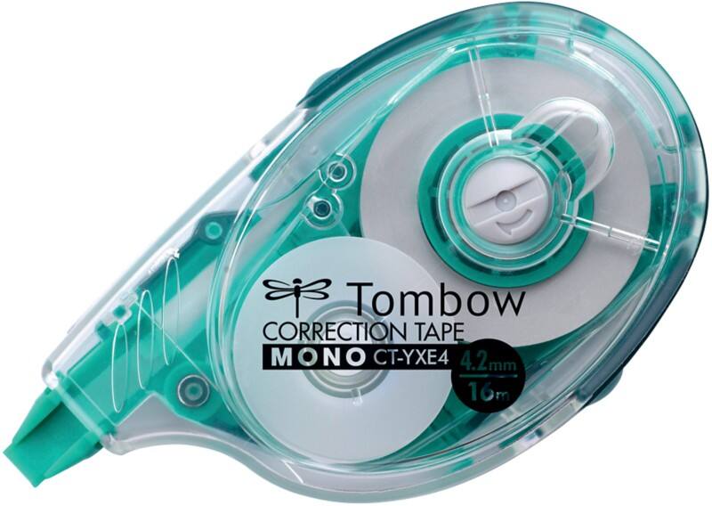 Ruban correcteur Tombow MONO YXE4 Rechargeable 4.2 mm 16 m