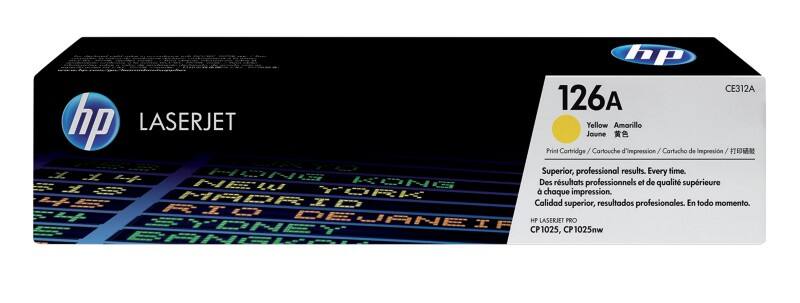 HP 126A Original Tonerkartusche CE312A Gelb