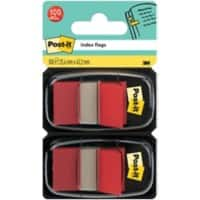 Post-it Index Haftmarker 25,4 x 43,2 mm Rot 50 x 2 Pack