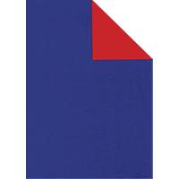Rouleau de papier d'emballage Papyrus Bleu, rouge 65 g/m² 500 mm x 20 m