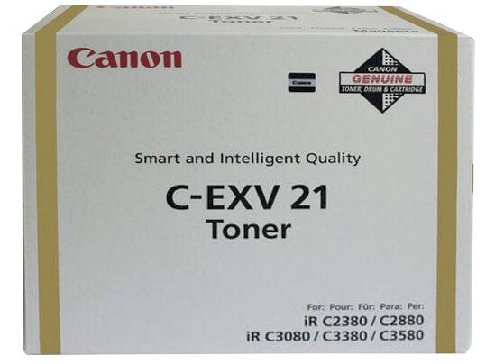Toner C-EXV 21 D'origine Canon Jaune