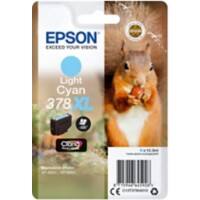 Cartouche jet d'encre Epson 378XL D'origine C13T37954010 Cyan clair