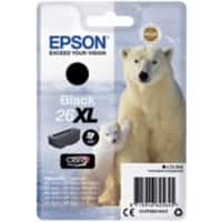 Cartouche jet d'encre Epson D'origine 26XL Noir C13T26214012