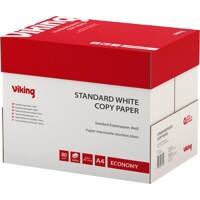Viking Economy DIN A4 Druckerpapier  80 g/m² Weiss 146 CIE 5 Pack à 500 Blatt 