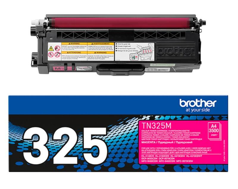 Toner Brother TN-325M D'origine Magenta