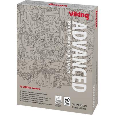 Viking Advanced DIN A4 Druckerpapier Weiß 100 g/m² Glatt 500 Blatt