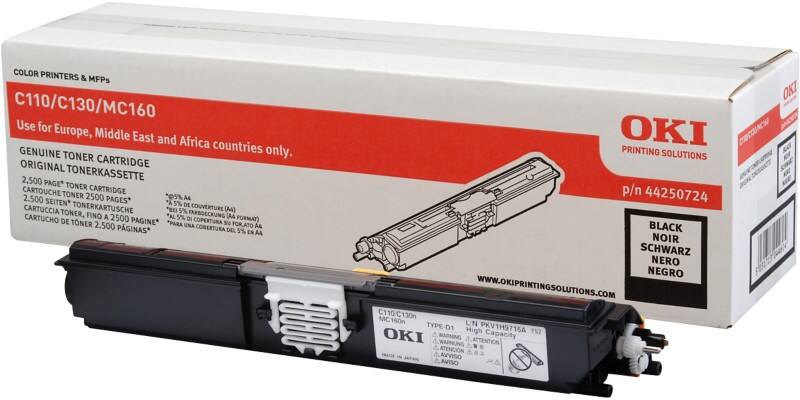 OKI 44250724 Original Tonerkartusche Schwarz