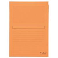Exacompta Fenstermappe Forever DIN A4 Orange Karton 100 Stück