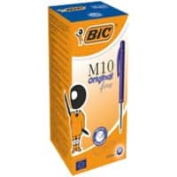 BIC Kugelschreiber M10 0.3 mm Blau 50 Stück