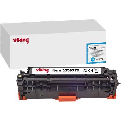 Toner Viking 304A compatible HP CC531A Cyan