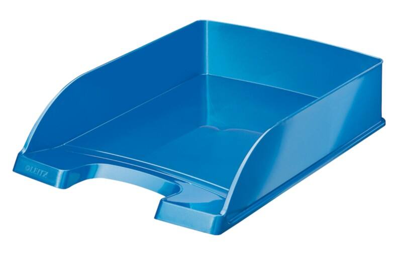 Corbeille à courrier Leitz WOW 5226 A4 Bleu 25,5 x 35,7 x 7 cm