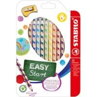 STABILO EASYcolors Buntstifte 331/12 für Linkshänder Farbig assortiert 12 Stück