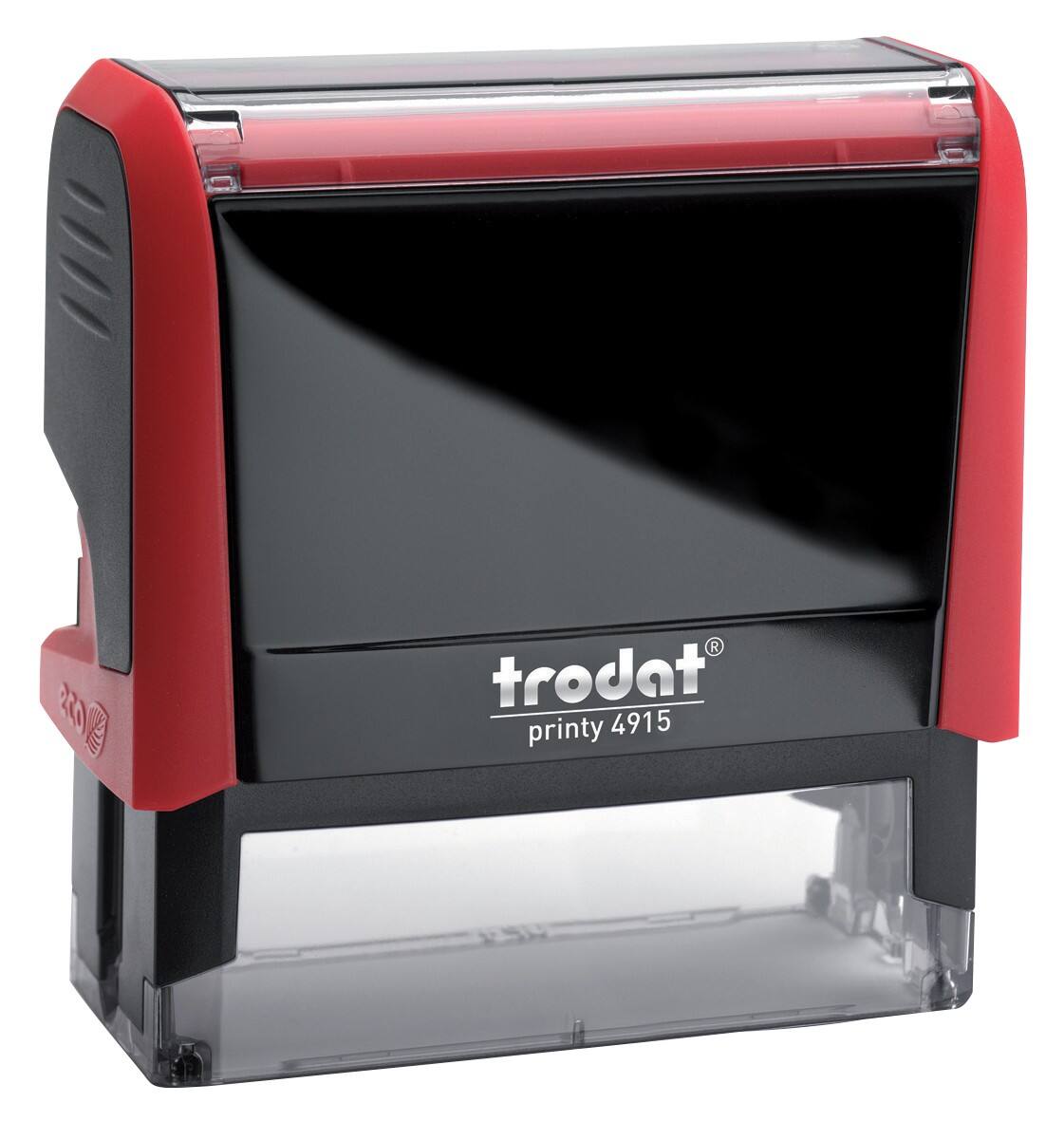 Tampon adresse Trodat Printy 4915 6 Lignes 2.5 x 7 cm Rouge