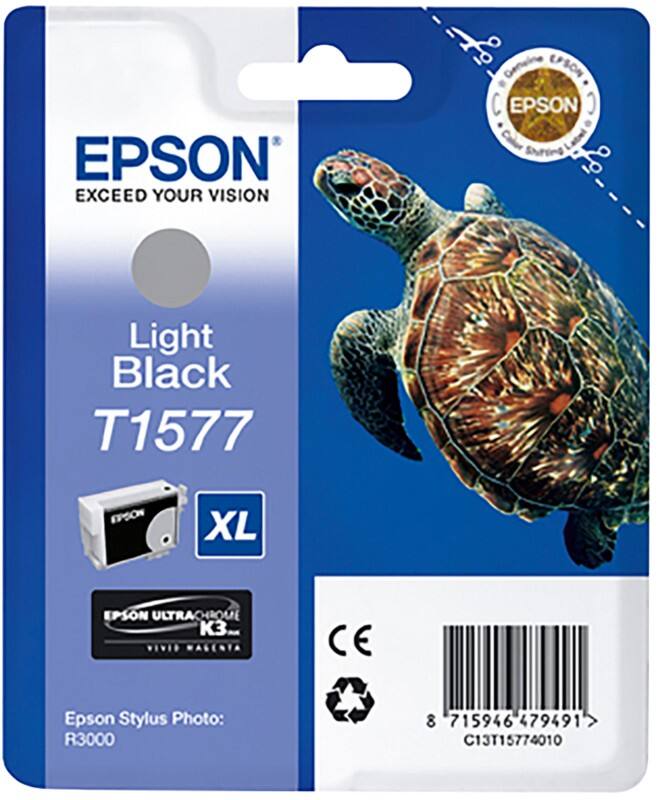 Cartouche jet d'encre Epson T1577 D'origine C13T15774010 Noir