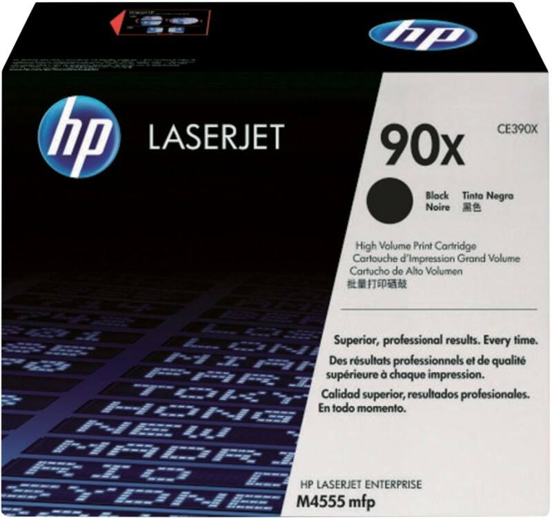 Toner HP 90X D'origine CE390X Noir