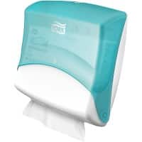 Distributeur d'essuie-mains Tork Performance 654000 Plastique Blanc, turquoise