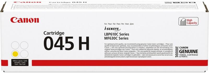 Toner 045H D'origine Canon Jaune