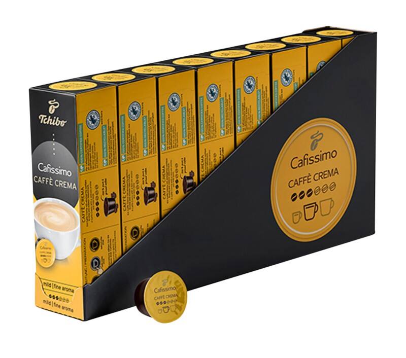 Capsules de café Caffè Crema Doux Tchibo 80 Unités de 7 g