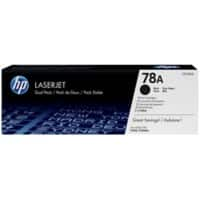 Toner HP 78A D'origine CE278AD Noir Duopack 2 Unités