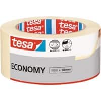 tesa Abdeckband Economy Beige 50 mm (B) x 50 m (L) Krepppapier