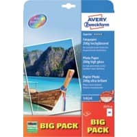 AVERY Zweckform Fotopapier 2572-50 DIN A4 200 g/m² Weiß 50 Blatt