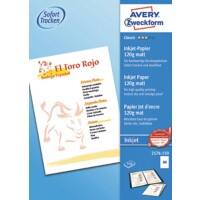 Papier photo jet d'encre Avery 2576-150 Blanc Mat 120 g/m² 21 x 29.7 cm A4 150 Feuilles