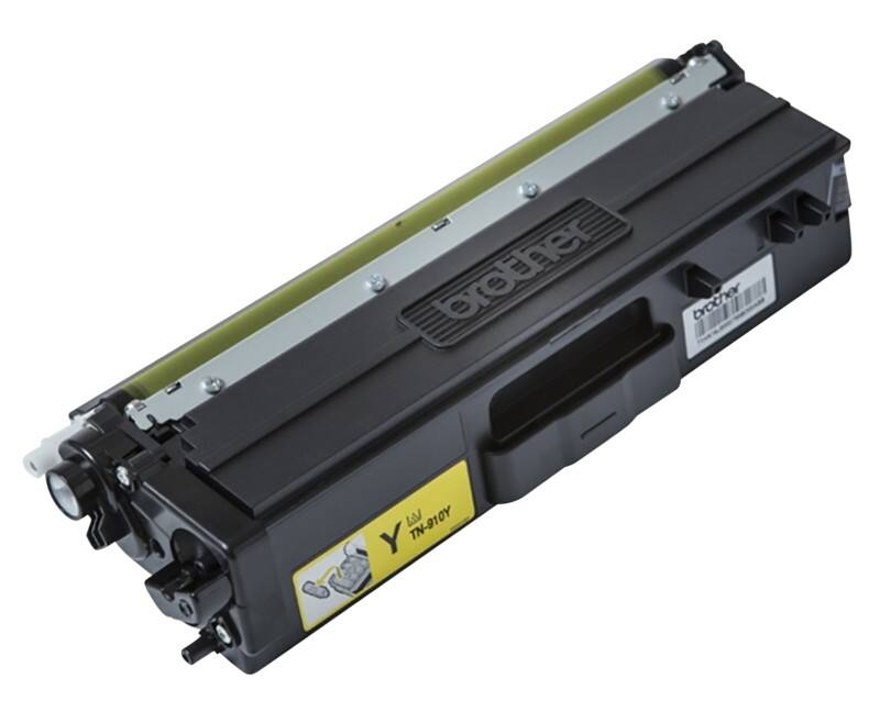 Toner Brother TN-910Y D'origine Jaune