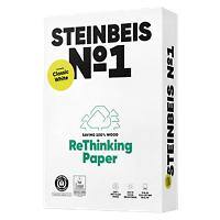 Steinbeis Classic No.1 DIN A4 Druckerpapier 100% Recycelt 80 g/m² Glatt Weiss 500 Blatt