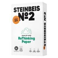 Steinbeis Trend No. 2 DIN A4 Druckerpapier 100 % Recycelt 80 g/m² Matt Weiss 500 Blatt