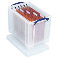 Really Useful Box Aufbewahrungsbox 24C 24 L Transparent Kunststoff 27 x 46,5 x 29 cm