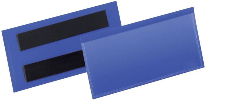 Enveloppe magnétique pour documents DURABLE Codes barre, signes, numéros 2 bandes magnétiques dans le dos PP (Polypropylène) 174107 50 Unités