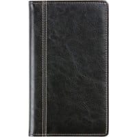 Brepols Interplan Palermo Terminplaner 2026 A6 1 Woche / 2 Seiten Deutsch, Englisch, Französisch, Italienisch, Niederländisch, Spanisch Schwarz