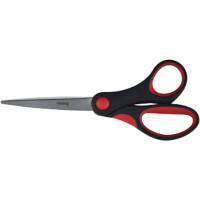 Viking Schere Softgrip Schwarz, Rot 150 mm