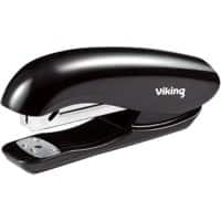 Agrafeuse Viking Demi bande 20 Feuilles Noir 24/6, 26/6 Plastique