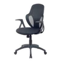 Siège de bureau Realspace Austin Filet, Tissu Noir