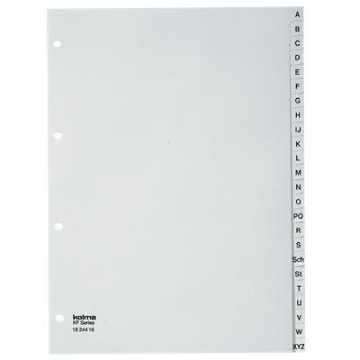 Kolma Register DIN A4 Weiß 24-teilig Perforiert Kolmaflex A - Z