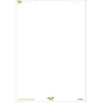 Bloc pour chevalet Ursus Green Recyclé Blanc 80 g/m² Page blanche 68 x 99 cm 5 Unités de 20 Feuilles