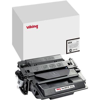 Toner Viking 55X compatible HP CE255X Noir