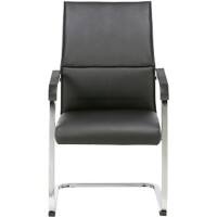 Chaise visiteur Realspace Crocus Noir