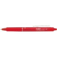 Stylo roller Pilot FriXion Clicker Rétractable Rouge 0.35 mm Moyenne Conique  Rechargeable