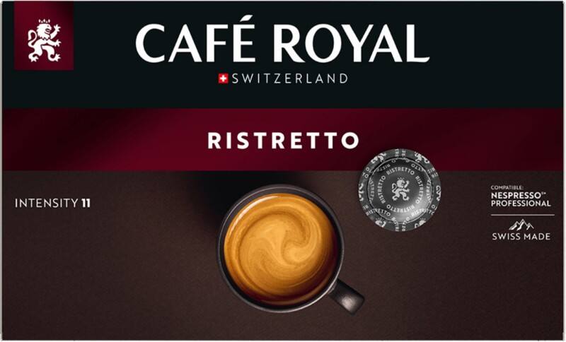 CAFÉ ROYAL Professional Kaffeepads Ristretto Intensiv Stark Arabica 50 Stück à 6 g