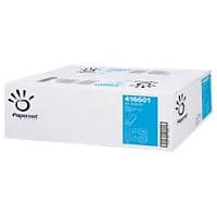 Essuie-mains Papernet Special Recyclé Pliage en Z Blanc 2 épaisseurs 416601 20 Unités de 200 Feuilles