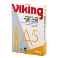 Office Depot Business DIN A5 Druckerpapier 80 g/m² Glatt Weiß 500 Blatt