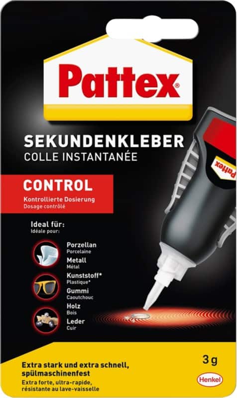 Pattex Matic Sekundenkleber Permanent Flüssig Transparent Flüssig 3 g