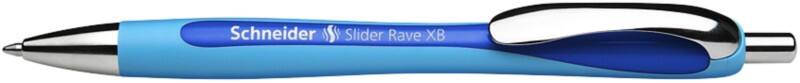 Stylo-bille Schneider Slider Rave XB Rétractable Bleu 1,4 mm Extra large Bille Rechargeable