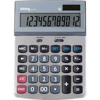 Calculatrice de bureau Office Depot AT-814 Écran 12 chiffres Argenté