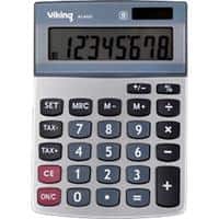 Calculatrice de bureau Viking AT-812T 8 chiffres Argenté