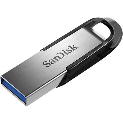 SanDisk USB 3.0 USB-Stick Ultra Flair 16 GB Schwarz, Silber