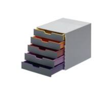 DURABLE Varicolor Schubladenbox Acrylnitril-Butadien-Styrol Mehrfarbig 5 Schübe 29,2 x 35,6 x 28 cm